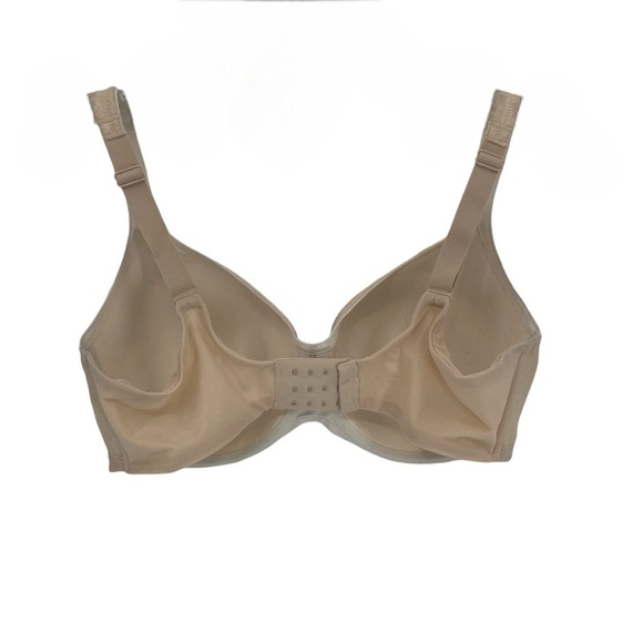 Soma Women Stunning Support Geo Lace Balconette Bra size 38DDD Beige Underwire - Picture 3 of 9